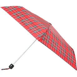 Tartan Folding Umbrella