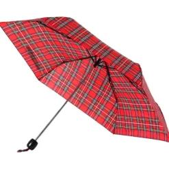 Tartan Folding Umbrella