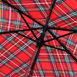 Tartan Folding Umbrella