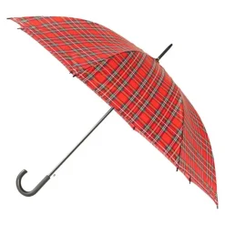 Tartan Walking Umbrella – Royal Stewart or Black Watch Tartan Walking Umbrellas