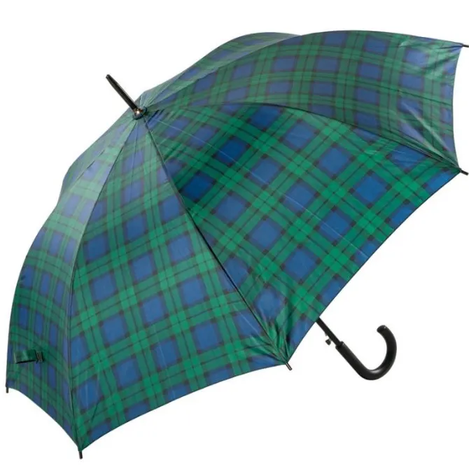 Tartan Walking Umbrella – Royal Stewart or Black Watch Tartan Walking Umbrellas