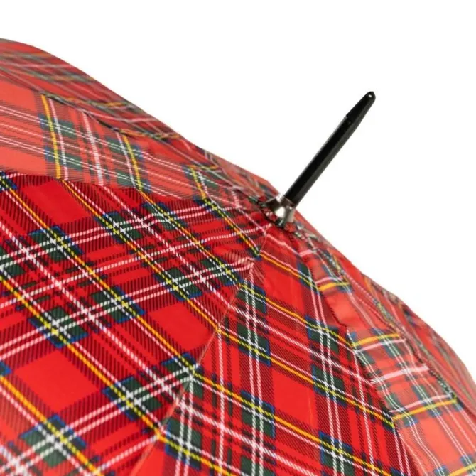 Tartan Walking Umbrella – Royal Stewart or Black Watch Tartan Walking Umbrellas