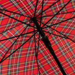 Tartan Walking Umbrella – Royal Stewart or Black Watch Tartan Walking Umbrellas