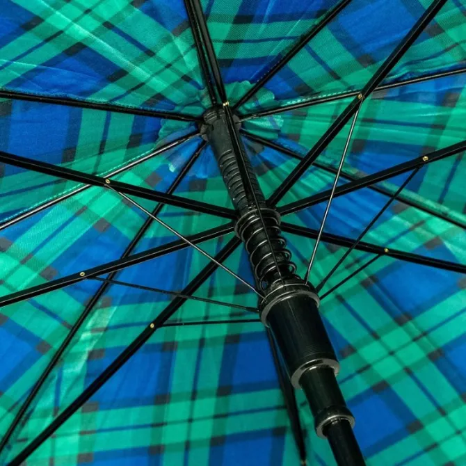 Tartan Walking Umbrella – Royal Stewart or Black Watch Tartan Walking Umbrellas