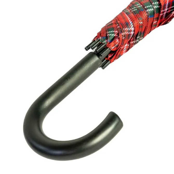 Tartan Walking Umbrella – Royal Stewart or Black Watch Tartan Walking Umbrellas