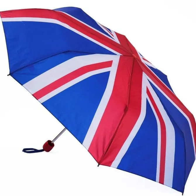 Union Jack Compact Telescopic Umbrella