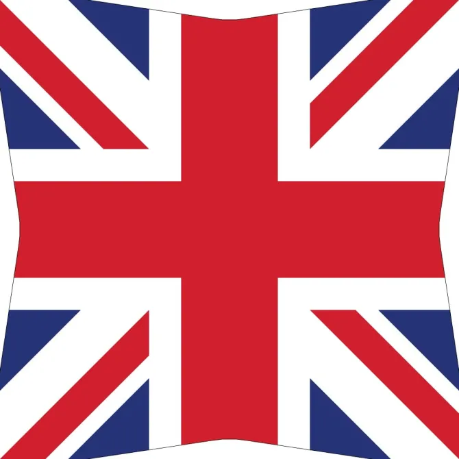 Union Jack United Kingdom Flag Umbrella