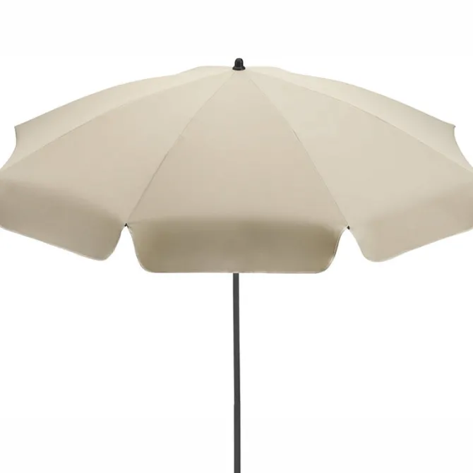 UPF 50 Beach Umbrella with Valance – also for garden, picnics, camping …