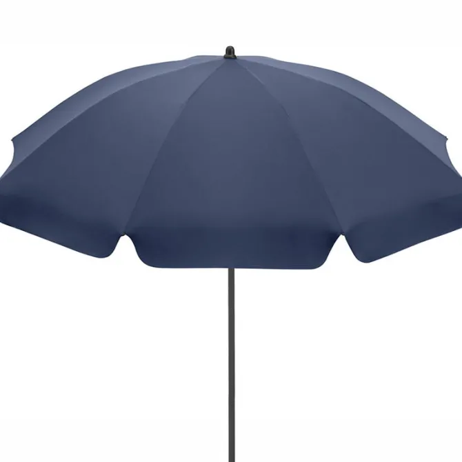 UPF 50 Beach Umbrella with Valance – also for garden, picnics, camping …