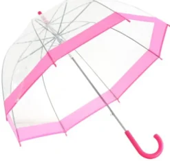 Vision Clear Dome Umbrella Choice of 5 Colours