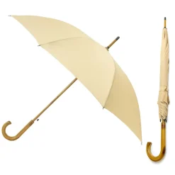 Warwick Beige Windproof Walking Umbrella