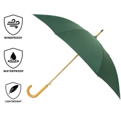 Warwick Waterproof Green Walking Umbrella