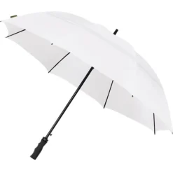 White ECO Golf Umbrella – Automatic – Vented – Windproof