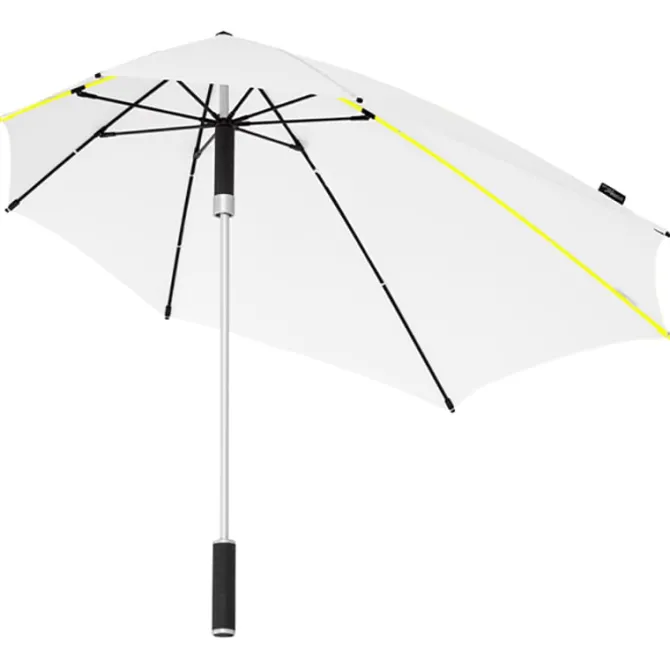 White Stealth Fighter Windproof Umbrella