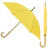Yellow Wood Stick Umbrella